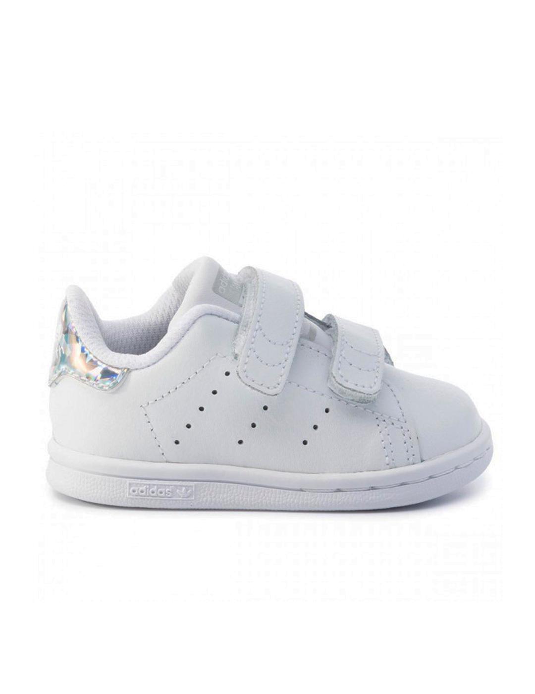 Zapatillas de ADIDAS STAN SMITH PLATA BRILLO