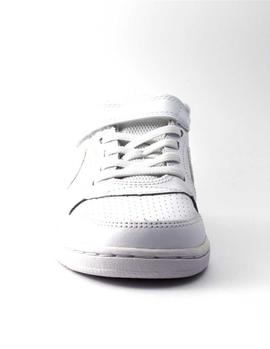 Zapatillas de Niño Nike Court Bough Low Blanco