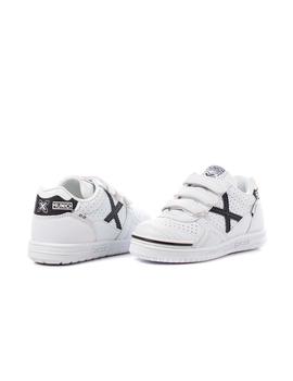 Zapatillas de Niño MUNICH G3 PROFIT BLANCO NEGRO