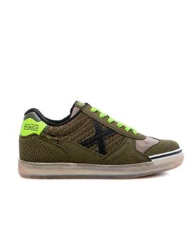 Zapatillas Unisex MUNICH G3 GLOW VERDE KAKI