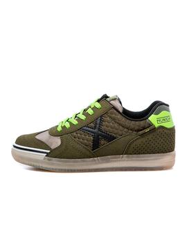 Zapatillas Unisex MUNICH G3 GLOW VERDE KAKI