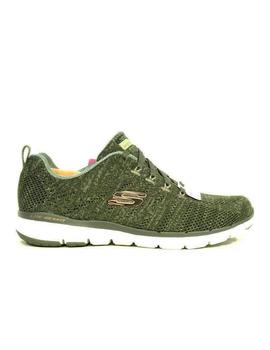 Zapatillas de Mujer SKECHERS 13077 OLV VERDE