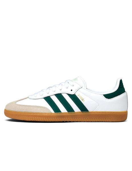 gasolina harina Reanimar Zapatillas de Hombre ADIDAS SAMBA OG BLANCO VERDE