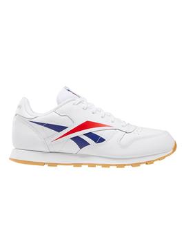 Zapatillas de Chica REEBOK CLASSIC  J BLANCO ROJO