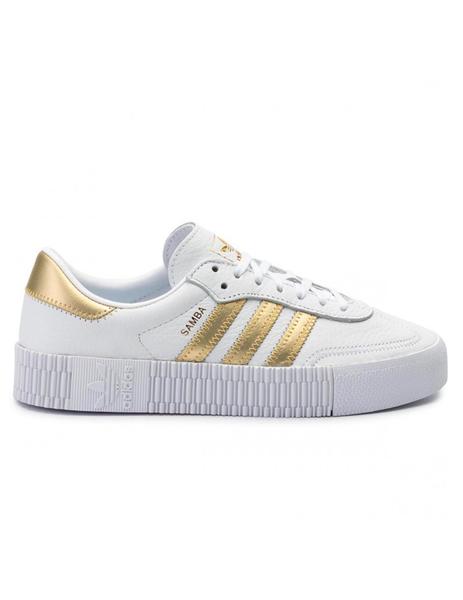 Zapatillas de Chica SAMBAROSE BLANCO ORO