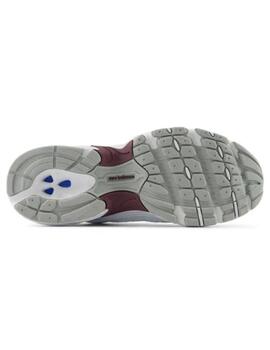 Zapatillas new balance u530csf blanco granate de mujer.