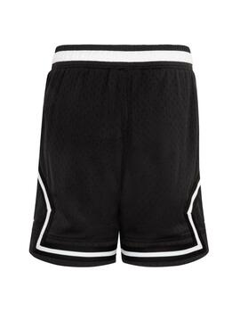 Pantalon corto jordan air diamond negro de niño.