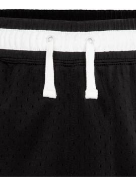 Pantalon corto jordan air diamond negro de niño.