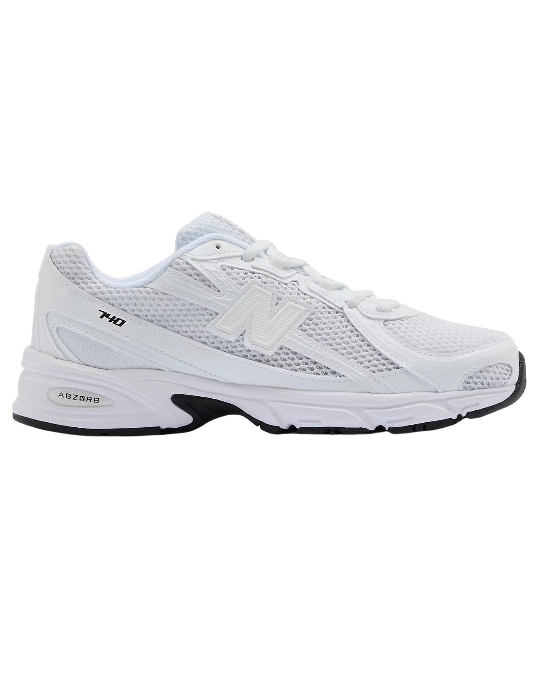 Zapatillas new balance u740ww2 blanco de mujer.