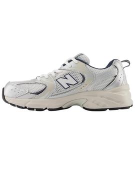 Zapatillas new balence gr530ka gris plata de niño.