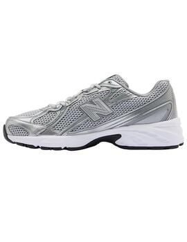 Zapatillas new balance u740sg2 gris plata de mujer.