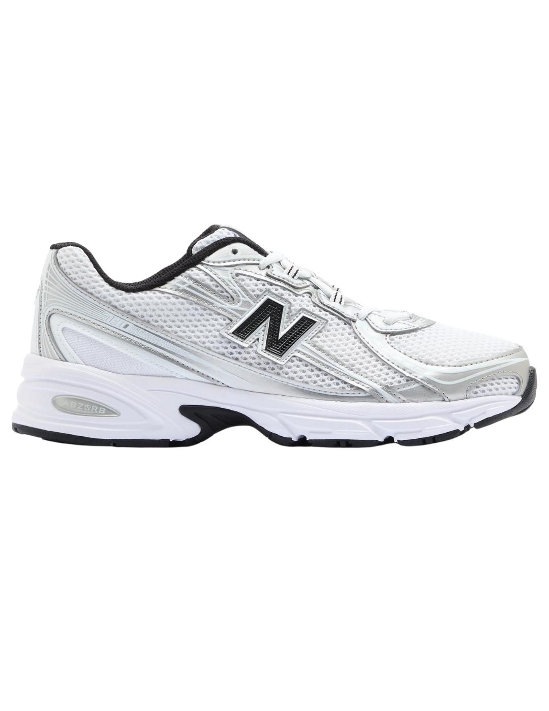Zapatillas new balance u740nw2 blanco plata de mujer.