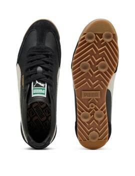 Zapatillas puma arizona retro negro de mujer.