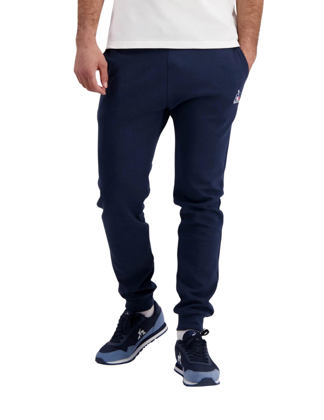 Pantalon Le coq sportif ess slim nº2 marino de hombre.