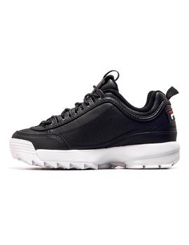 Zapatillas de Mujer FILA DISRUPTOR LOW WMN NEGRO