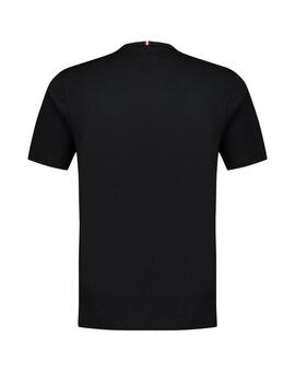 Camiseta Le coq sportif  ess ss nº1 negro de hombre.