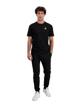 Camiseta Le coq sportif  ess ss nº1 negro de hombre.
