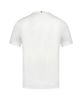 Camiseta Le coq sportif ess ss nº1 blanco de hombre.