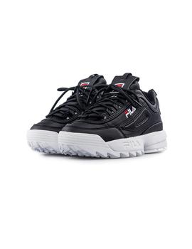 Zapatillas de Mujer FILA DISRUPTOR LOW WMN NEGRO