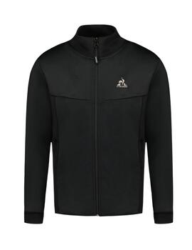 Chaqueta Le Coq S. tech sp fz sweat nº1 negro de hombre.