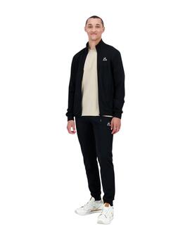 Chaqueta Le Coq S. tech sp fz sweat nº1 negro de hombre.