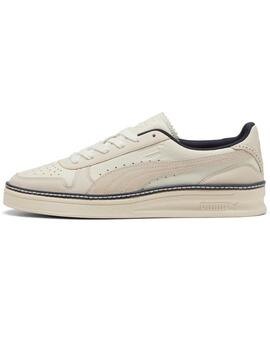 Zapatillas puma indoor regal grace blanco gris de hombre.