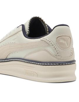 Zapatillas puma indoor regal grace blanco gris de hombre.