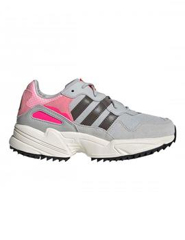 Zapatillas de Mujer adidas YUNG-96 J GRIS/ROSA