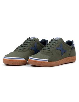 Zapatillas munich g-3 kid 445 verde de niño.