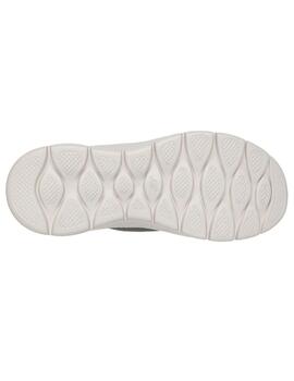 Zapatllas skechers go walk flex  slip-ins verde de mujer.
