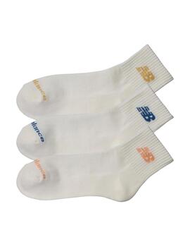 Calcetines New balance everyday ankle beige unisex.