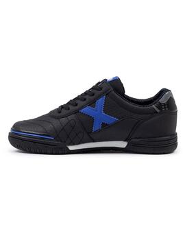 Zapatillas munich g-3 kid 443 negro azul de niño.