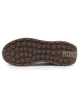 Zapatillas munich babel 09 gris marrón de hombre.