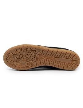 Zapatillas munich gresca kid 322 negro blanco de niño.