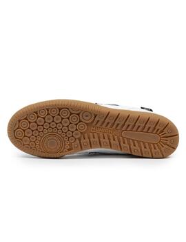 Zapatillas munich gresca kid blanco negro de niño.
