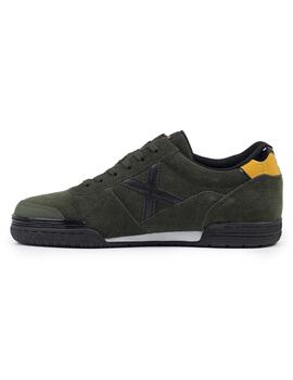 Zapatillas munich gresca kid 324 verde de niño.