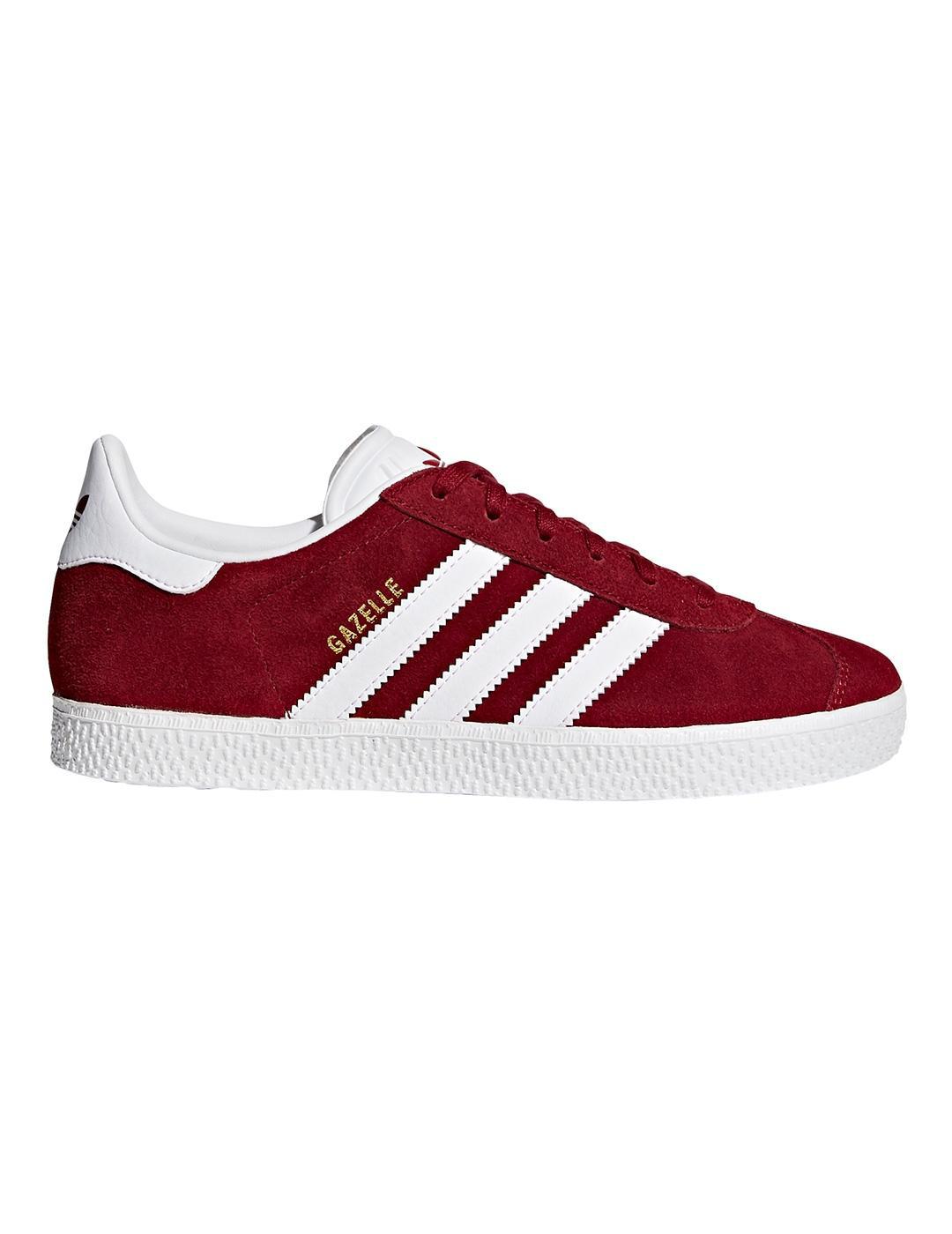 Zapatilla adidas Gazelle Junior burdeos