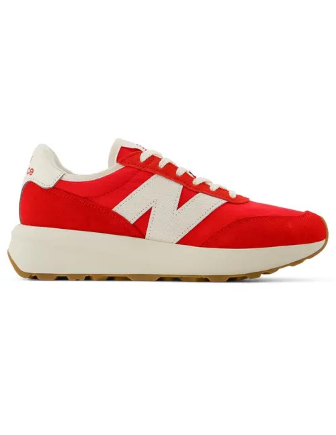 Zapatillas new balance u370vd rojo de hombre.