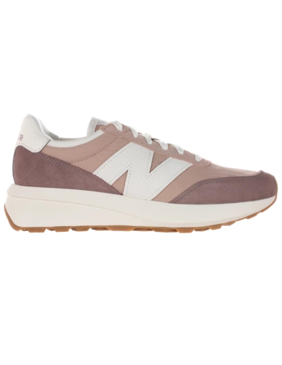 Zapatillas new balance u370vf marrón de mujer.