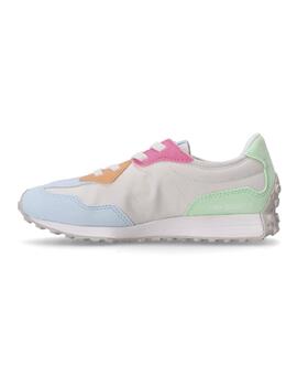 Zapatillas new balance ph327kwg blanco multicolor de niño.