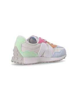 Zapatillas new balance ph327kwg blanco multicolor de niño.