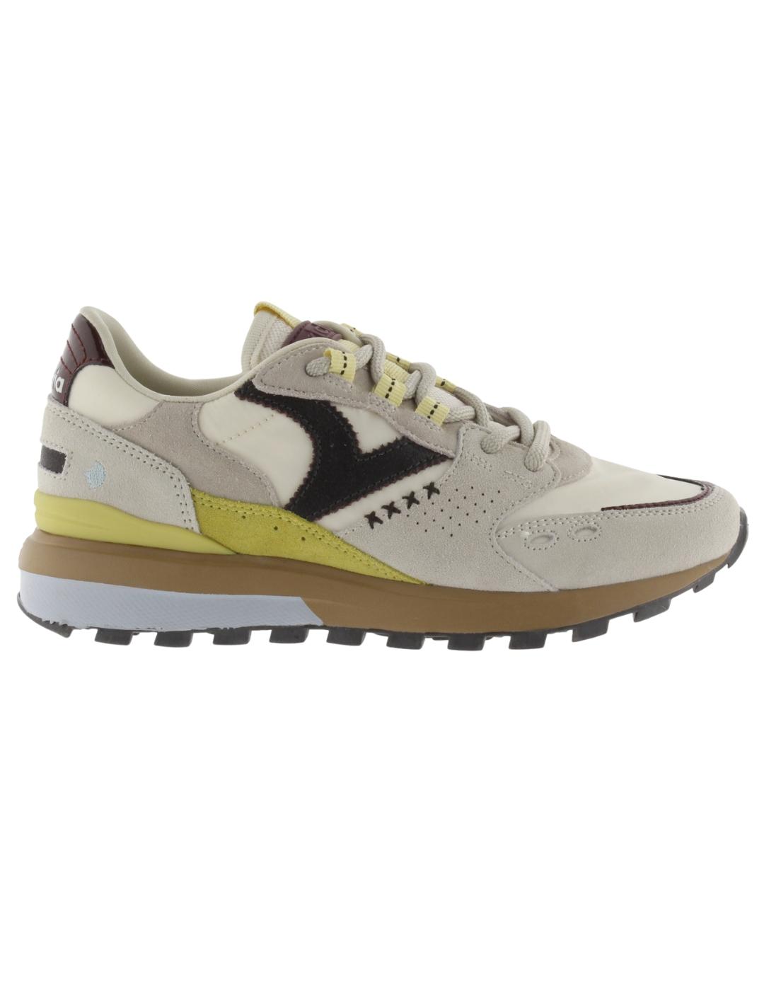 Zapatillas victoria luna beige de mujer.