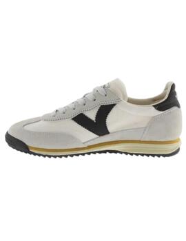 Zapatillas victoria saturno blanco de mujer.