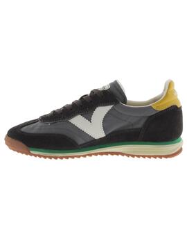 Zapatillas new balance saturno antracita negro de hombre.