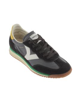 Zapatillas new balance saturno antracita negro de hombre.