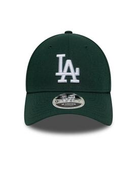 Gorra new era LA Dodgers 9forty m-crown verde de hombre.