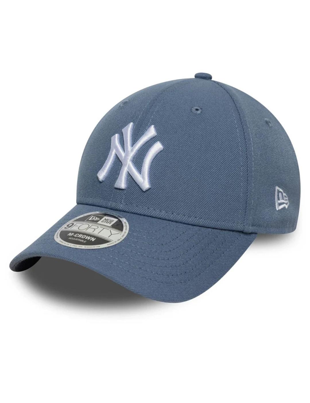 gorra new era NY Yankees 9forty m-crown azul de hombre.