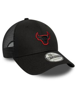 Gorra trucker new era C. Bulls 9forty negro de hombre.