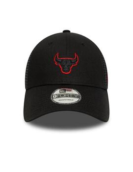 Gorra trucker new era C. Bulls 9forty negro de hombre.
