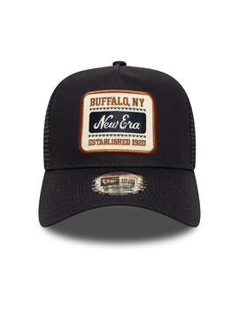 Gorra new era patch buffalo 9forty trucker marino de hombre.